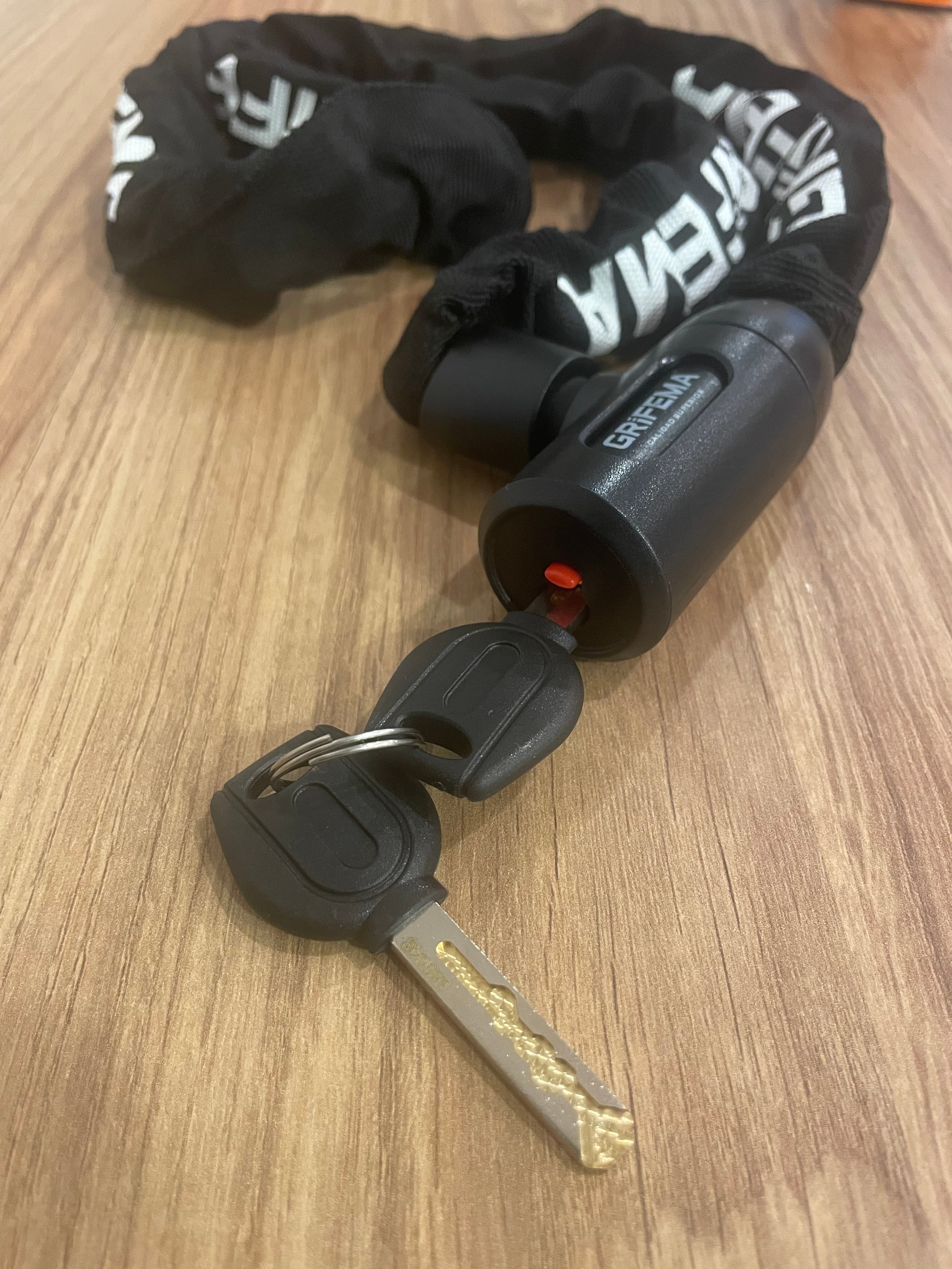 Cadeado de Corrente GRIFEMA para Bicicleta