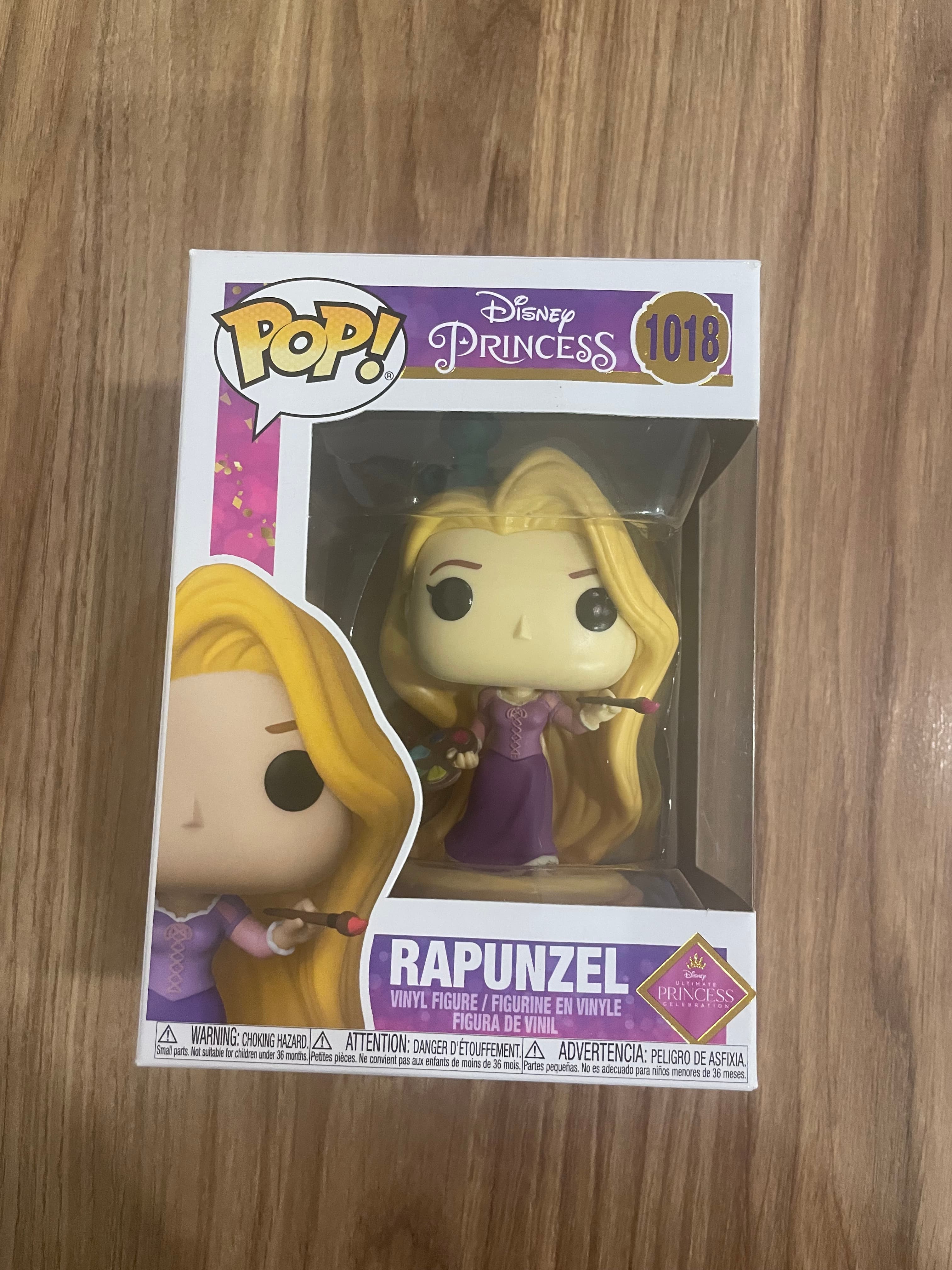 Funko Pop Rapunzel #1018 Disney Princess – Com caixa