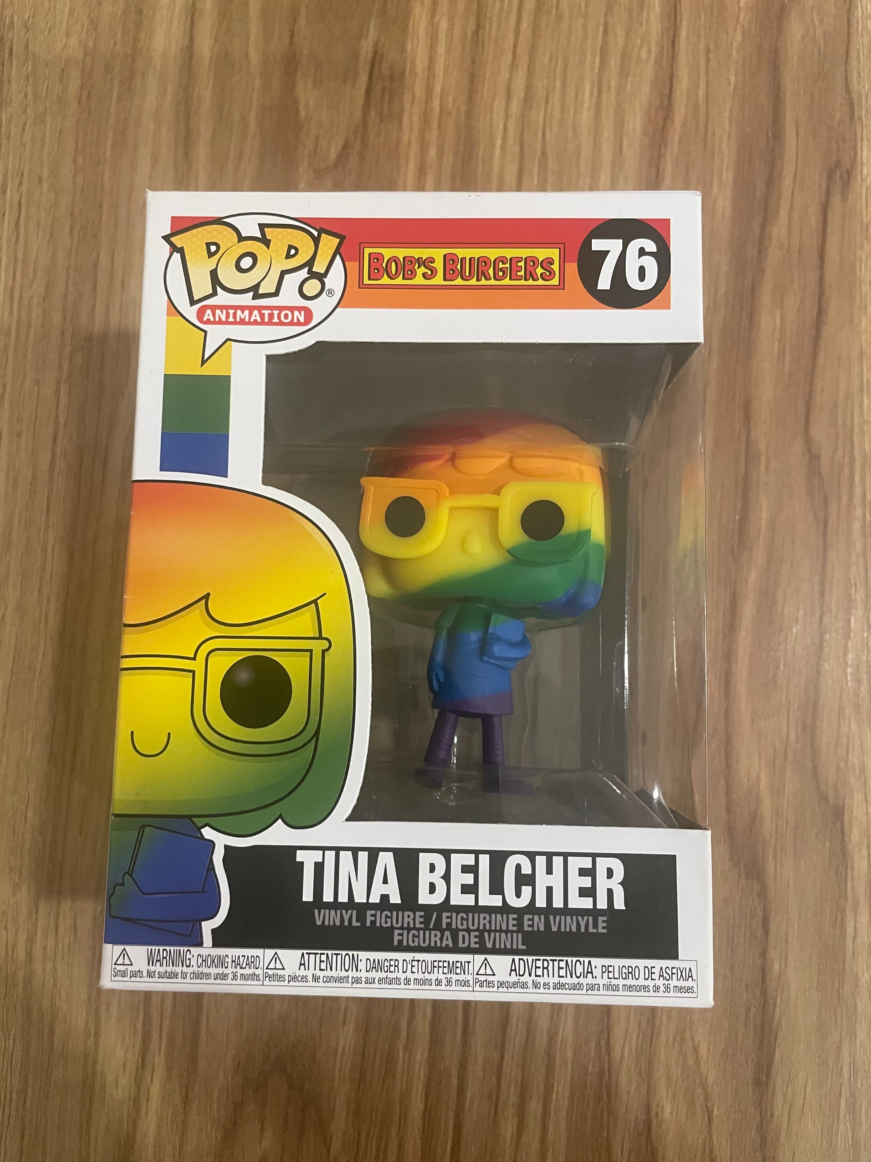 Funko Pop Tina Belcher Rainbow Pride #76 – Bob's Burgers